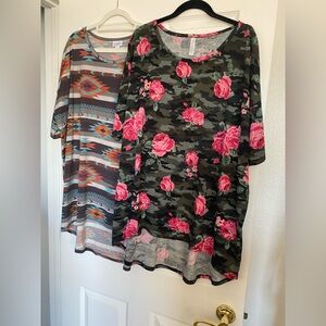2 Like new 2XL LuLaRoe Irmas